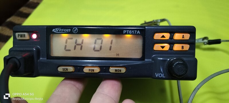 Statie Radio Taxi 136-174Mhz